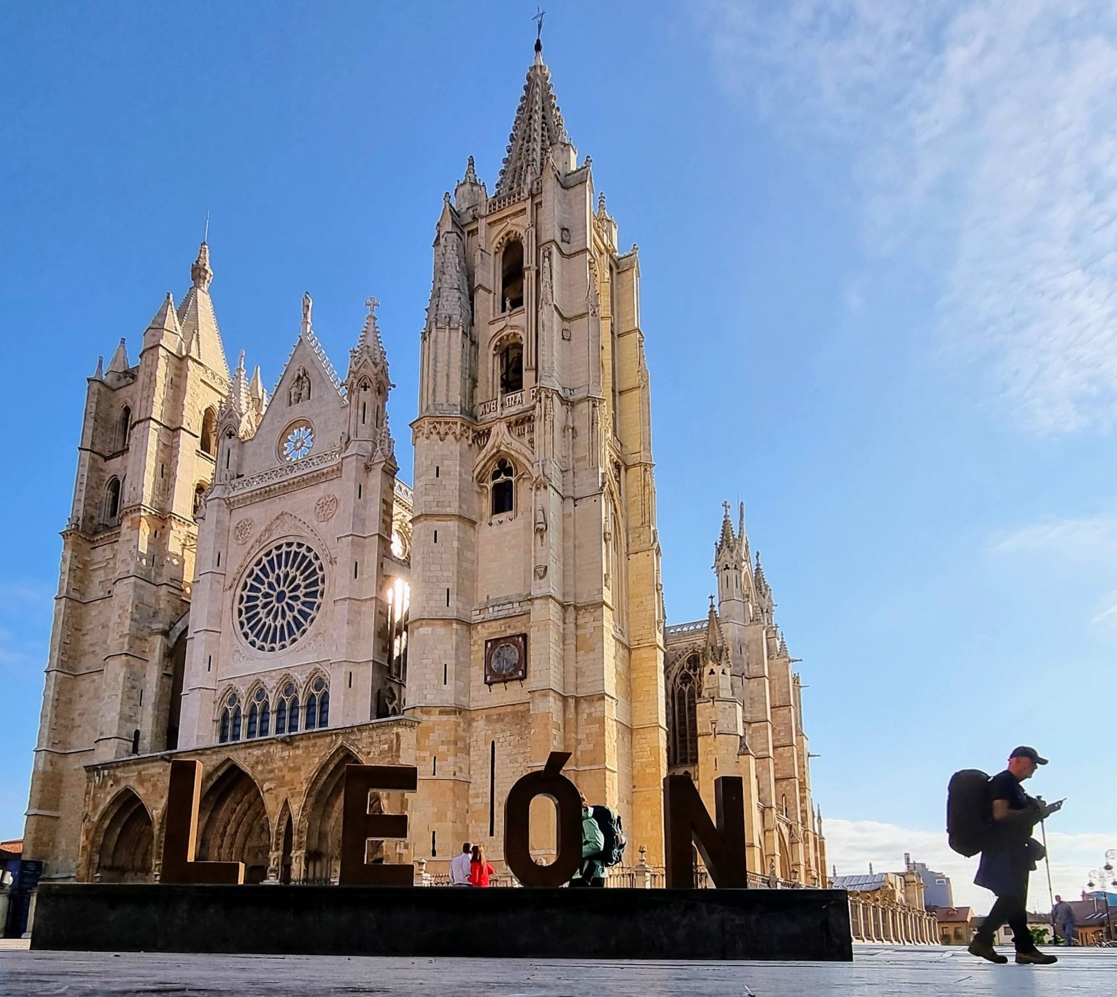 Guía León-catedral de León-Peregrino