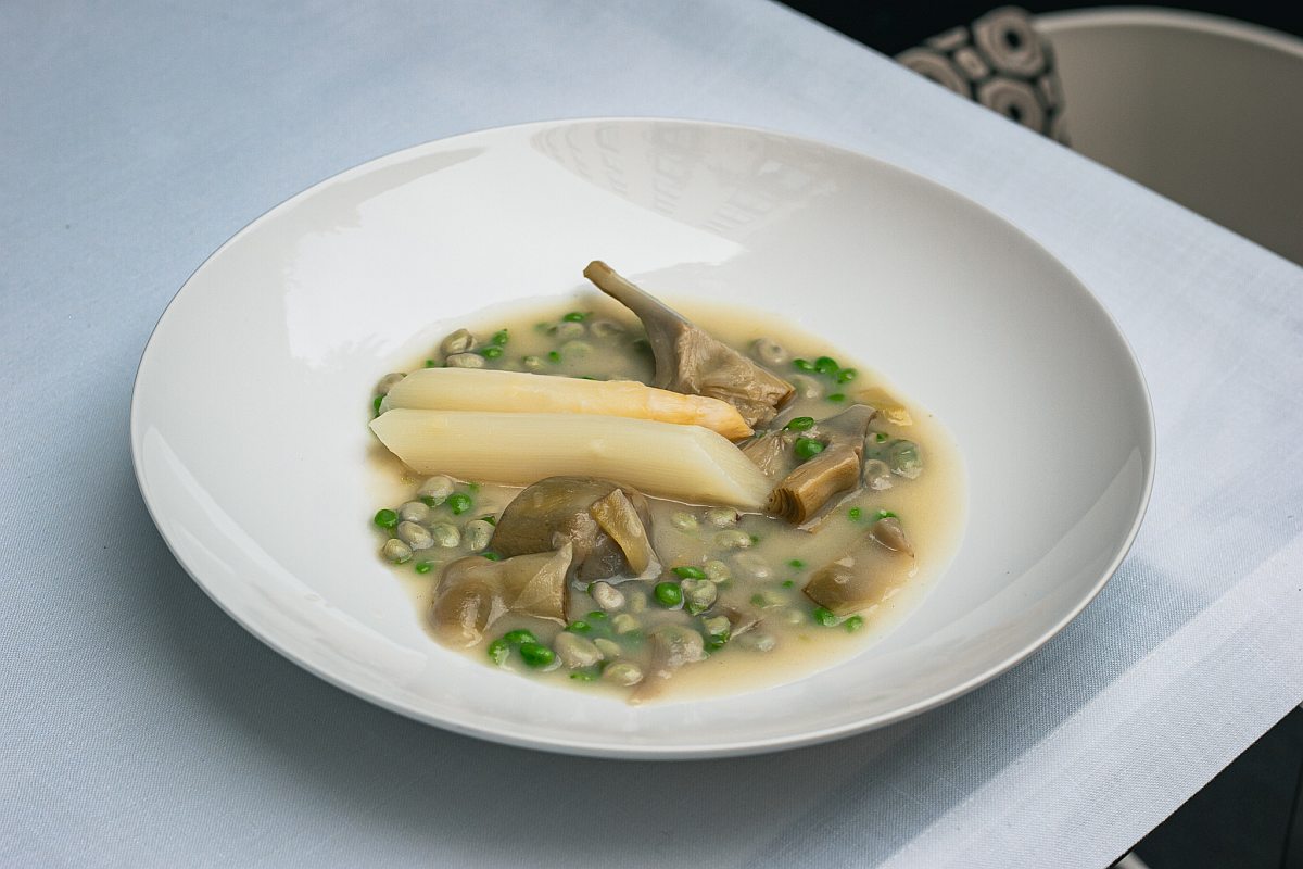 Jornada Gastronómica del Espárrago de Navarra, Menestra